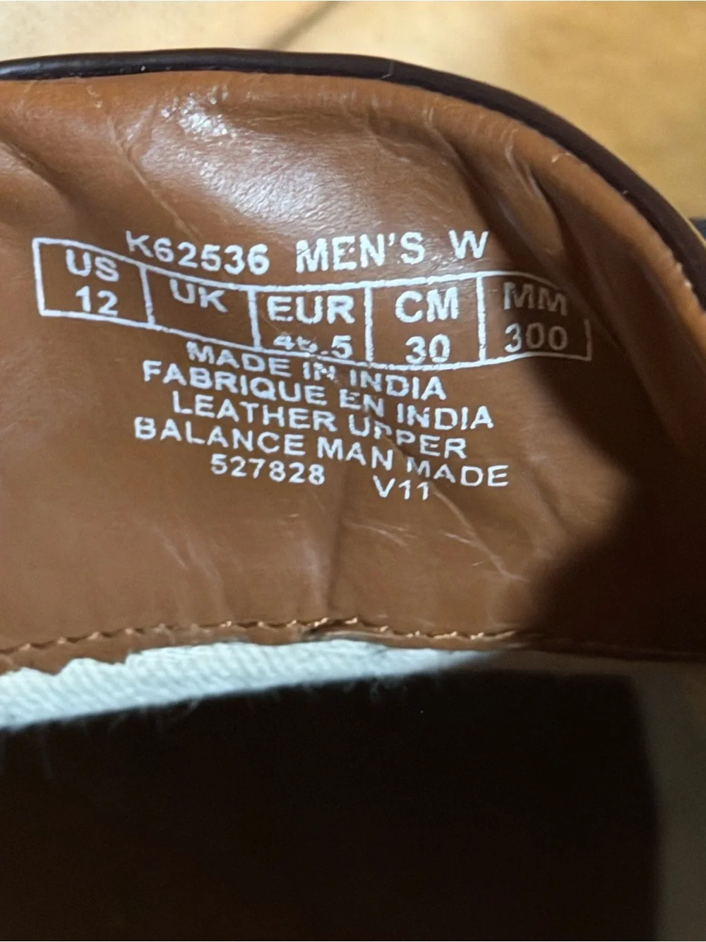 Rockport Men’s Dark Brown Leather Derby Shoes